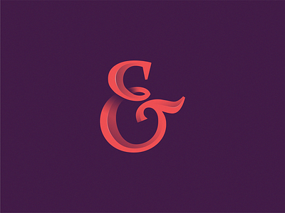 Ampersand by Yuri Kartashev on Dribbble