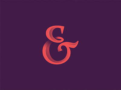 Ampersand ampersand icon illustration logo symbol