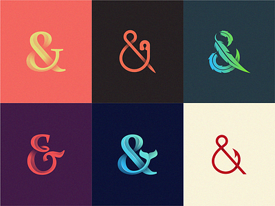 Ampersand creative collection ampersand logo sign symbol
