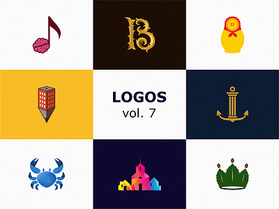 Logos vol. 7 collection icon logo