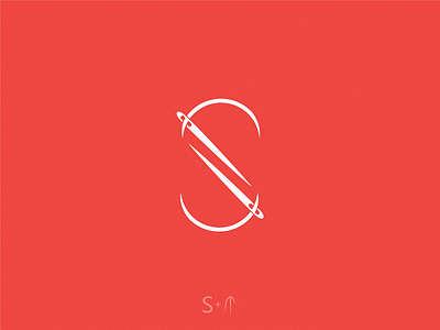 letter S (Seamstress) letter logo rave sign symbol