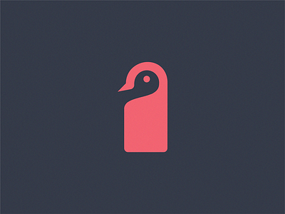 bird / hanger icon illustration logo symbol