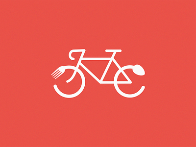 food delivery icon illustration logo symbol