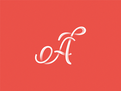 letter A icon illustration logo symbol