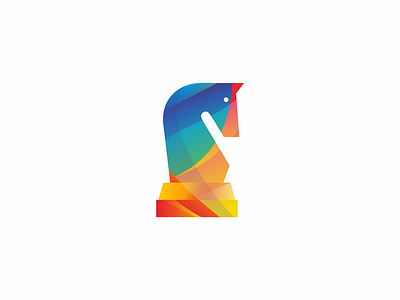 strategy studio (wip) game horse icon illustration logo chess symbol