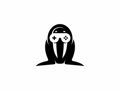 game / walrus / logo idea icon illustration logo symbol