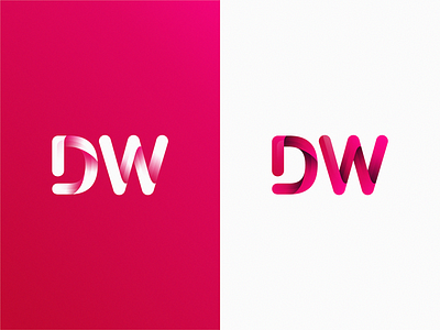 DW icon illustration logo symbol