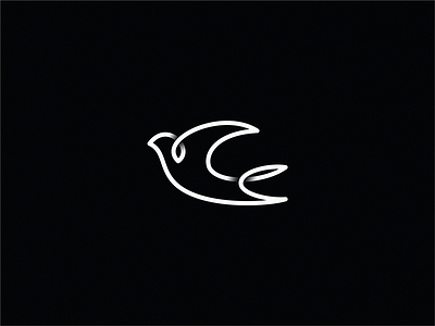 Swallow brand design icon logo