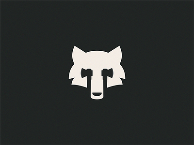 Wolf brand design icon logo