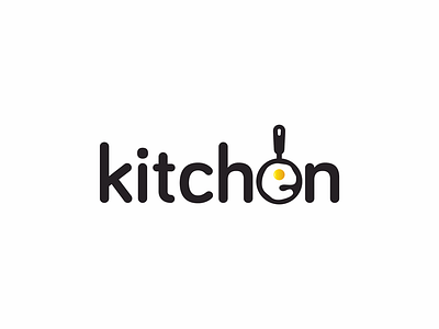 Kitchen brand design icon logo yuro