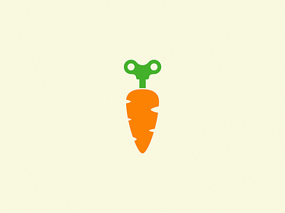 Carrot (logo idea) brand design icon logo yuro