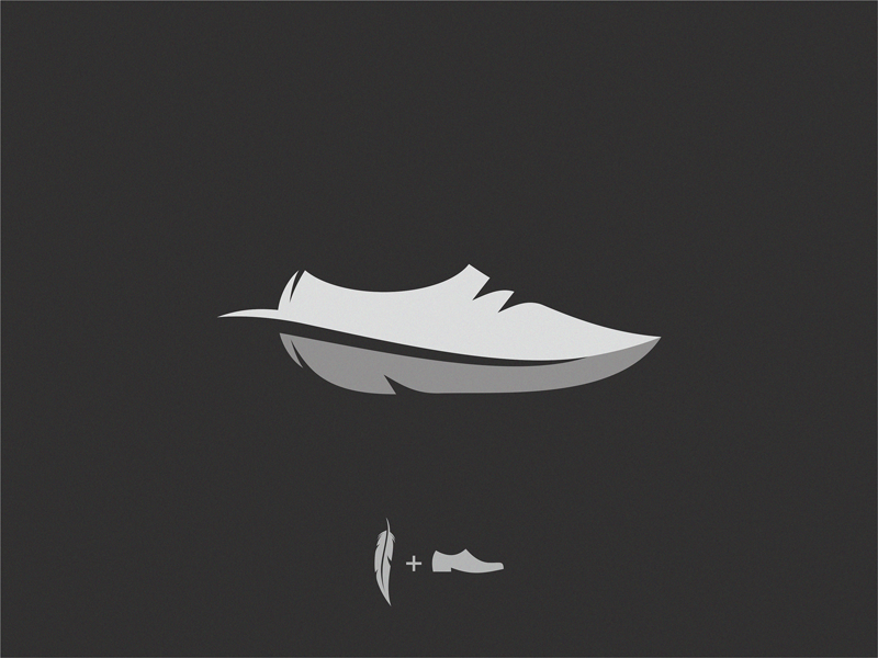 Shoes Logo Idea By Yuri Kart On Dribbble