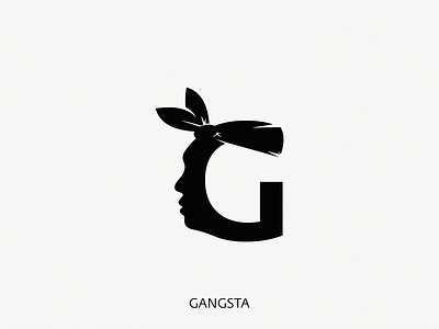 Gangsta letter G brand design icon logo yuro