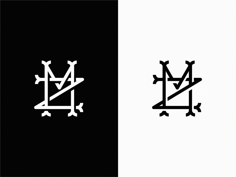 monogram MM by Yuri Kartashev on Dribbble