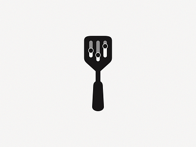 Spatula + equalizer / logo idea