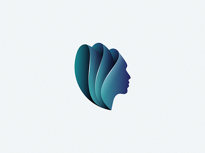 Face brand design icon logo yuro