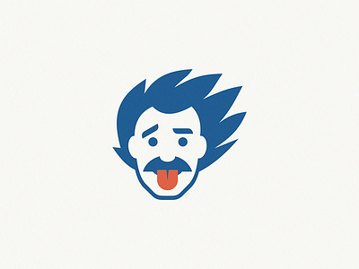 Einstein brand design icon logo yuro