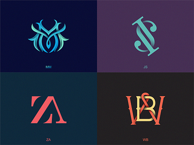 monogram MM by Yuri Kartashev on Dribbble