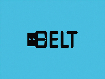 Belt brand design icon logo yuro