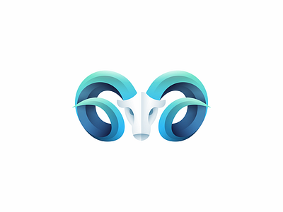 Goat brand design icon illustration logo symbol