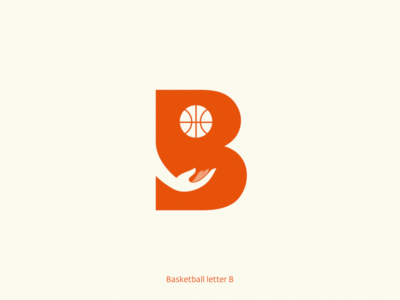 Basketball Letter B By Yuri Kart On Dribbble