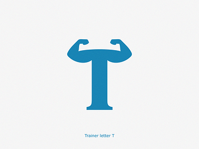 Trainer letter T letter t trainer