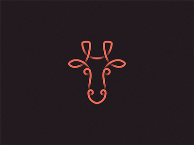 Giraffe animal brand branding design giraffe icon logo symbol