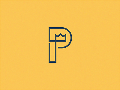 Prince letter P / logo idea
