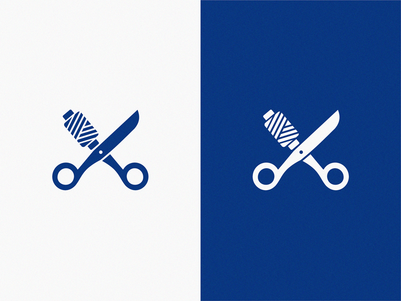 Seamstress / Logo Idea By Yuri Kartashev On Dribbble