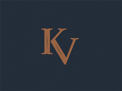 kv logo design