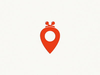 pin location + purse / logo idea location pin purse