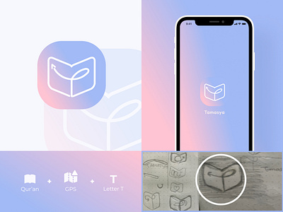 TAMASYA - Mobile App Logo Design