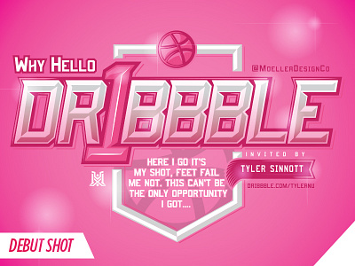 Dribbble Debut