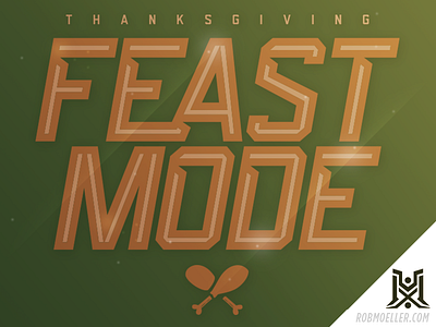 Feast Mode apparel chicago clothing design graphic illustrator thanksgiving