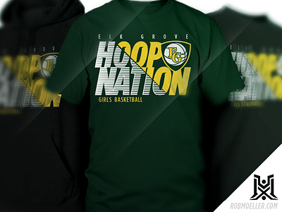 Hoop Nation apparel chicago clothing design graphic illustrator