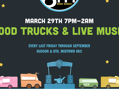 H&8th food trucks okc one page responsive website