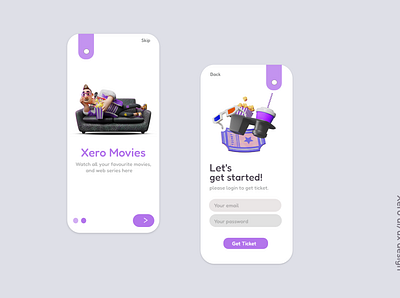 Movie app2 app design cinema design movie app movie ticket movies ui