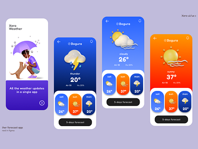 Weather app design app design design ui weather weather app weather app design weather app ui