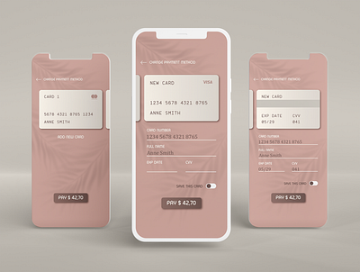 Daily UI Challenge #002: credit card checkout 002 adobe card checkout classy concept credit dailyui design illustrator interface iphone pink screen ui ux