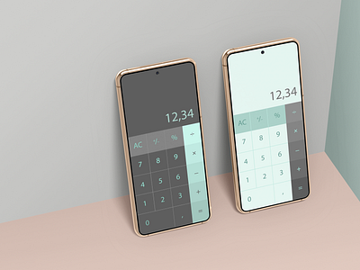 Daily UI Challenge #004: calculator