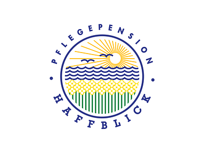 Haffblick Logo branding design logo