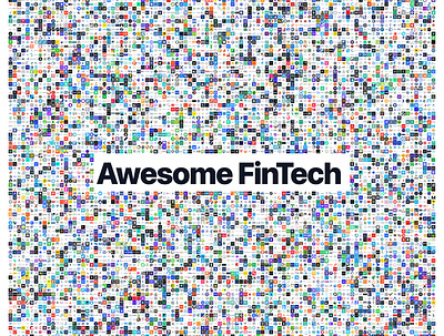 11,000 FinTech companies in one picture 2021 awesome awesomefintech branding design fintech infographics logo map