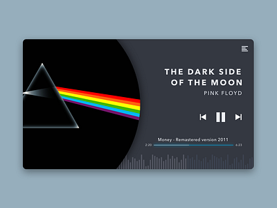 Daily UI #009 - Music Player
