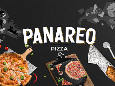 Panareo Pizza Branding branding cholula design food food menu foodie illustration italian lettering logo photography pizza pizza logo puebla