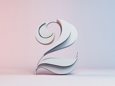 2 2 36 days of type c4d cinema 4d clean two