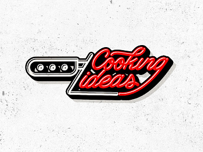 Cooking Ideas font food geometric lettering restaurant tipography type type challenge
