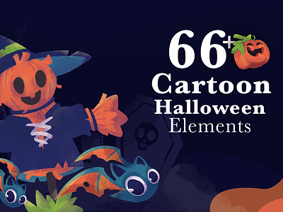 Cartoon Halloween Template