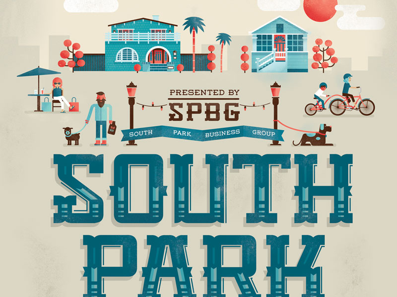 Southpark Walkabout poster by Jacob Boie on Dribbble