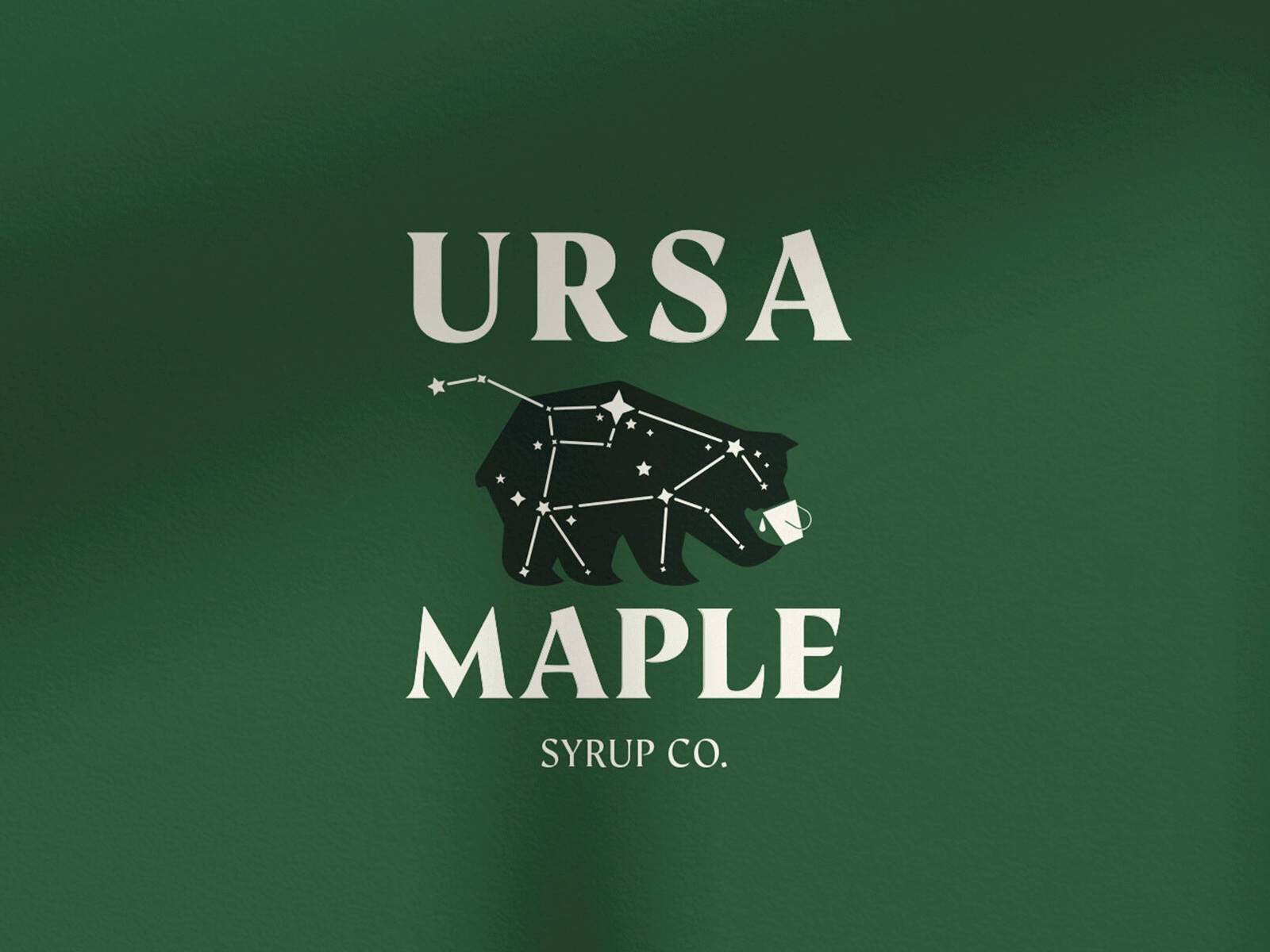 Ursa Maple Syrup Co. by Jacob Boie on Dribbble