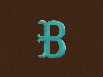 B is for Bicycle b custom illustration lettering typography